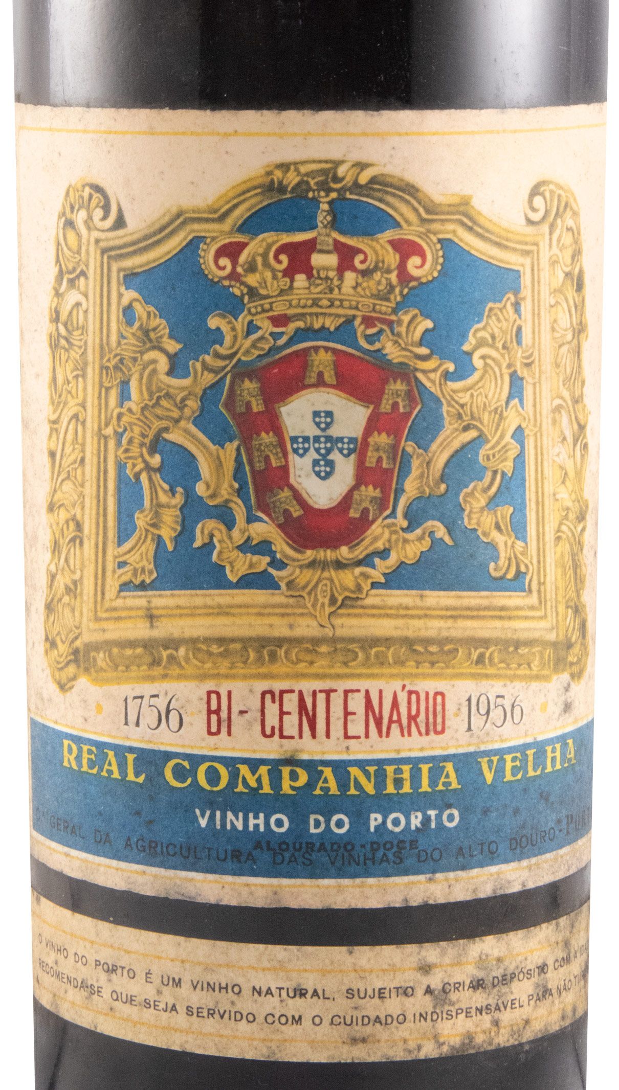 Real Companhia Velha Bicentenário 1756-1956 Port (slender bottle)