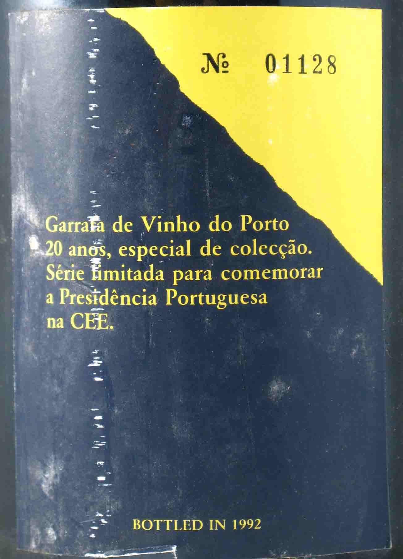 Real Companhia Velha Comemoração Presidência Europeia Port
