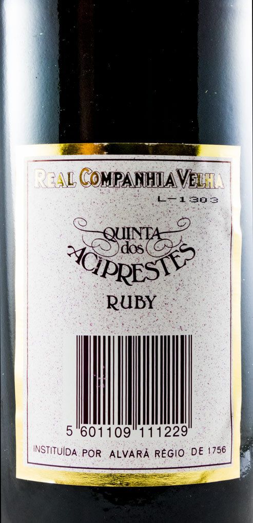 Real Companhia Velha Quinta dos Aciprestes Ruby Porto