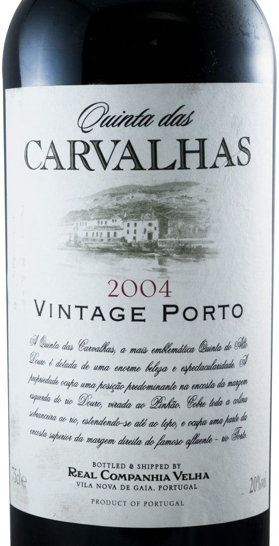 2004 Quinta das Carvalhas Vintage Porto