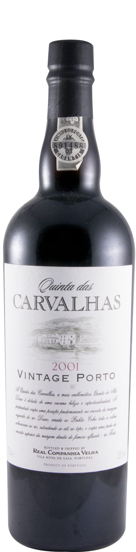 2001 Quinta das Carvalhas Vintage Porto