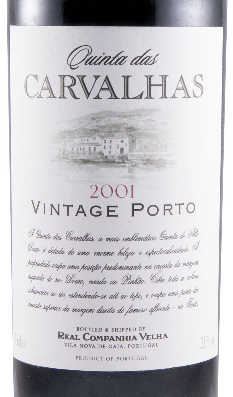 2001 Quinta das Carvalhas Vintage Porto
