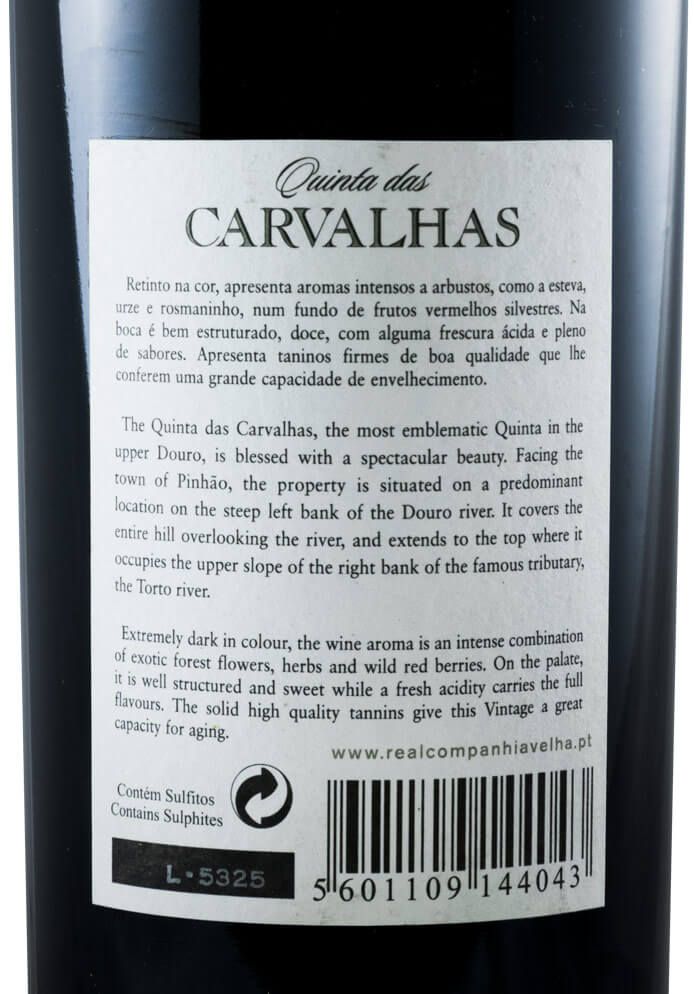 2003 Quinta das Carvalhas Vintage Porto