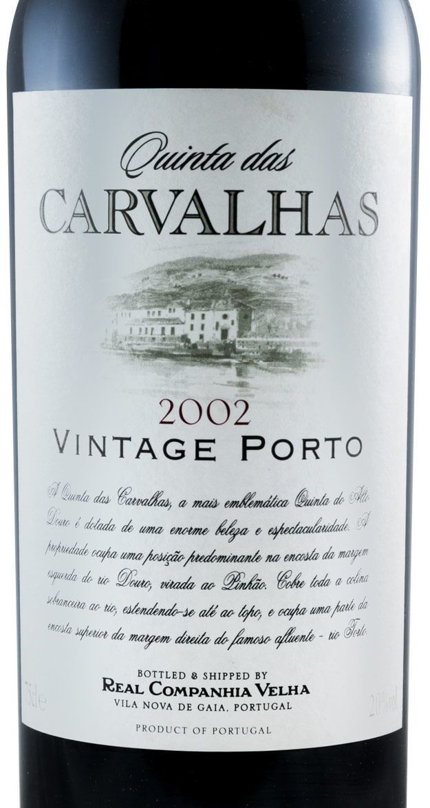 2002 Quinta das Carvalhas Vintage Porto