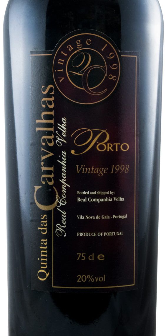 1998 Quinta das Carvalhas Vintage Port