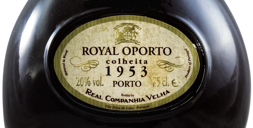 1953 Real Companhia Velha Colheita Decanter Porto