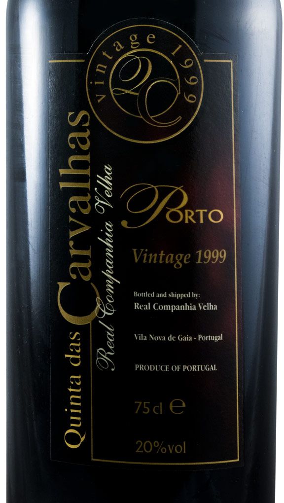 1999 Quinta das Carvalhas Vintage Porto