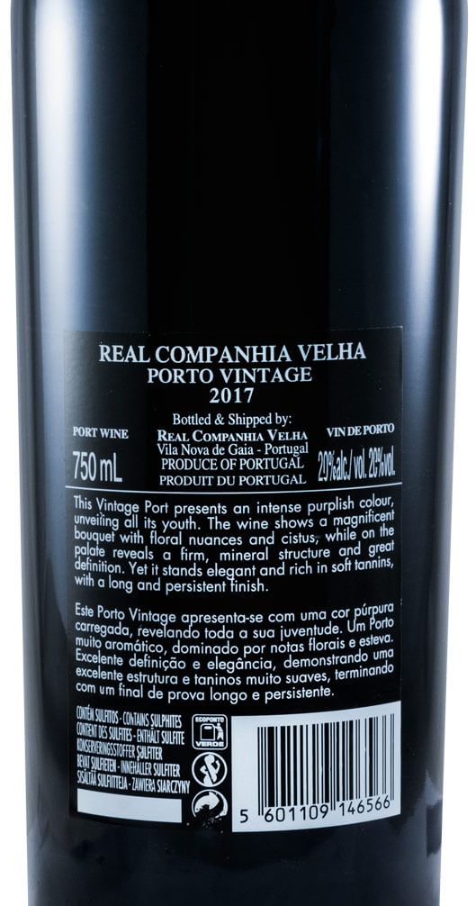 2017 Real Companhia Velha Vintage Porto