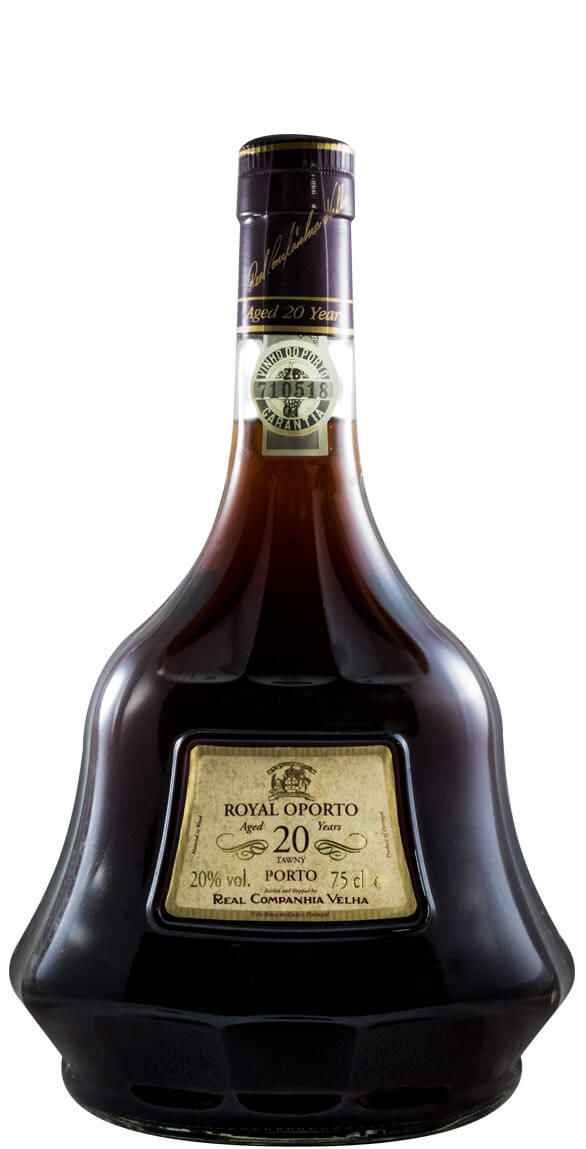 Real Companhia Velha Royal Oport 20 years Port w/Glasses