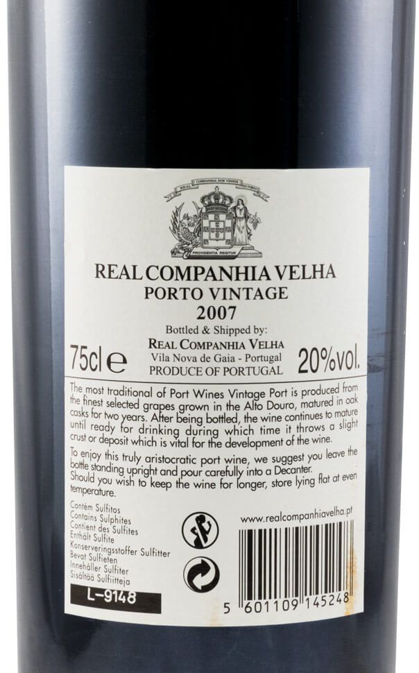 2007 Real Companhia Velha Vintage Porto
