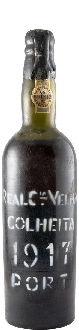 1917 Real Companhia Velha Colheita Port (laser-engraved bottle)