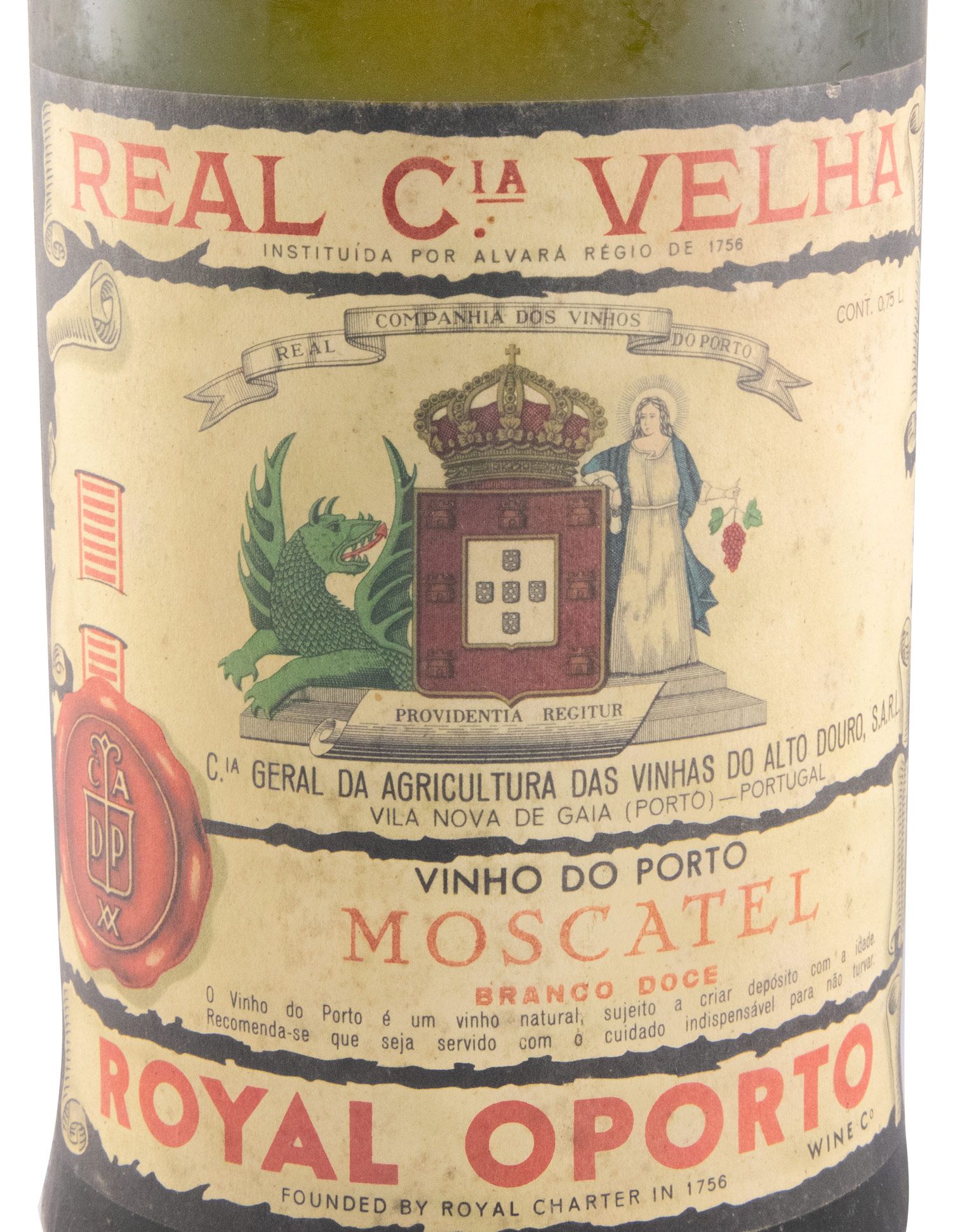 Real Companhia Velha Moscatel Port (low bottle)