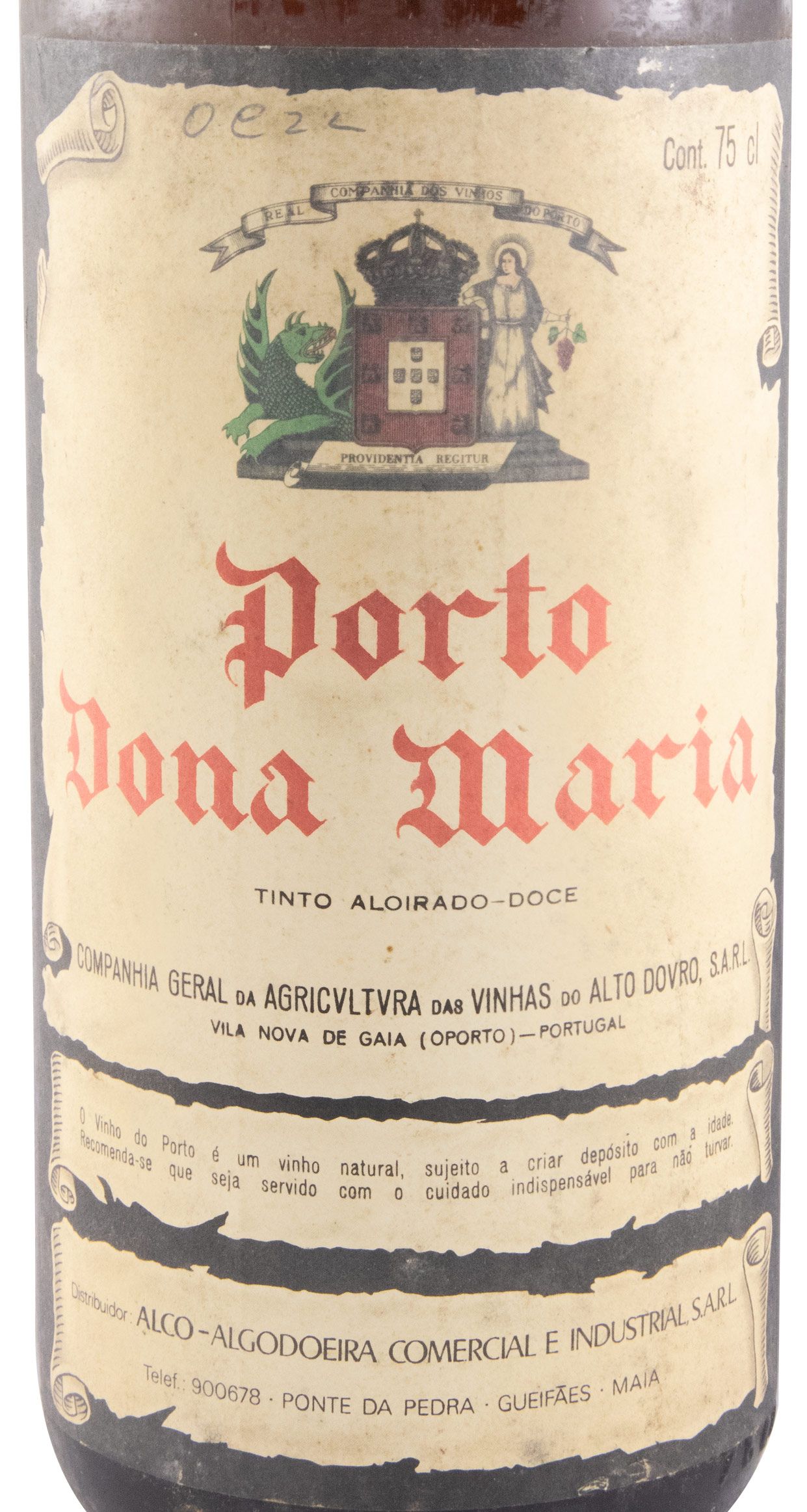 Real Companhia Velha Dona Maria Port (slender bottle)