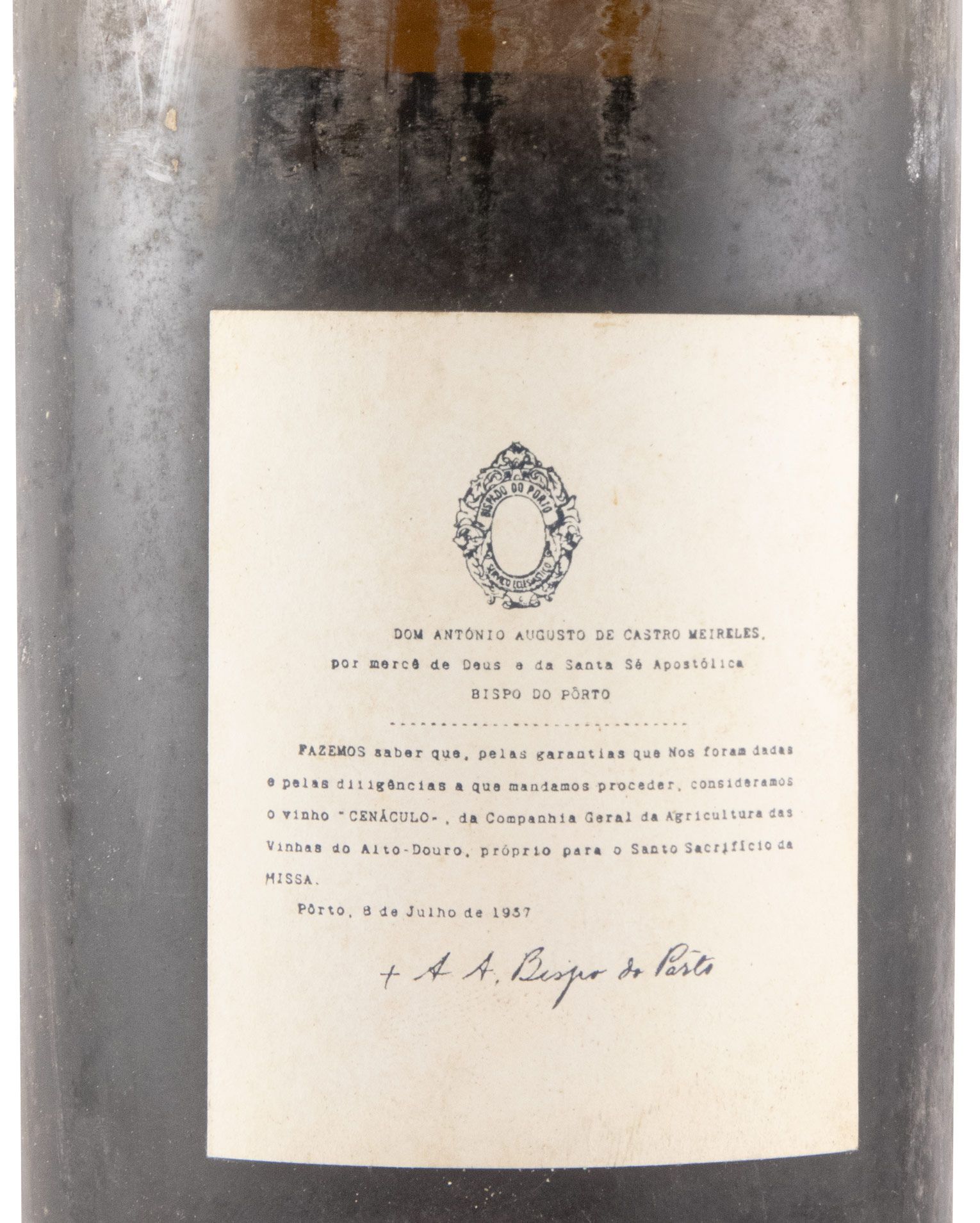 Real Companhia Velha Cenáculo Branco Doce Porto (vinho para missas)