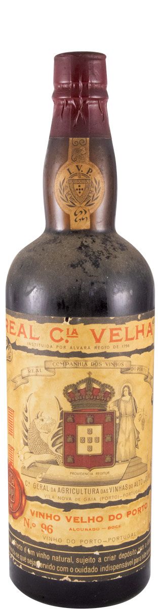 Real Companhia Velha Colheita N.º 96 Porto (rótulo de papel)