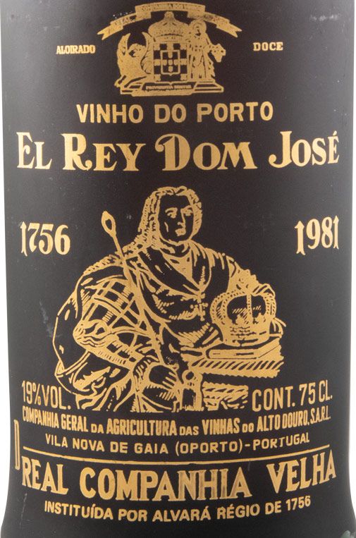 Real Companhia Velha El Rey Dom José Jubilee 225 Years Celebration Port