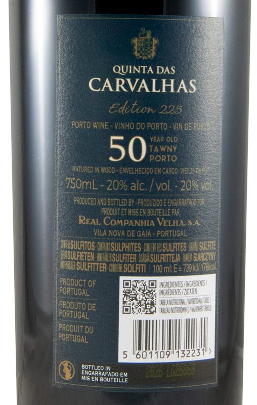 Quinta das Carvalhas 50 years Edition 225 Port