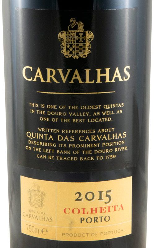 2015 Quinta das Carvalhas Colheita Porto
