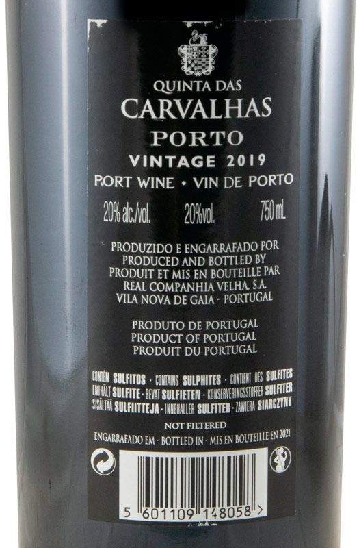 2019 Quinta das Carvalhas Vintage Porto
