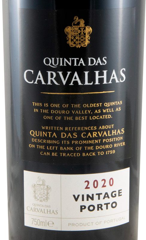 2020 Quinta das Carvalhas Vintage Porto