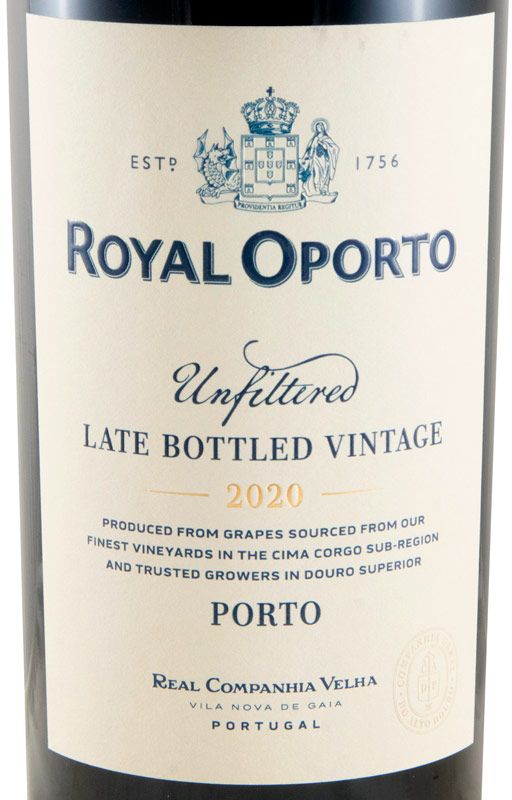 2020 Real Companhia Velha Royal Oporto LBV Unfiltered Porto