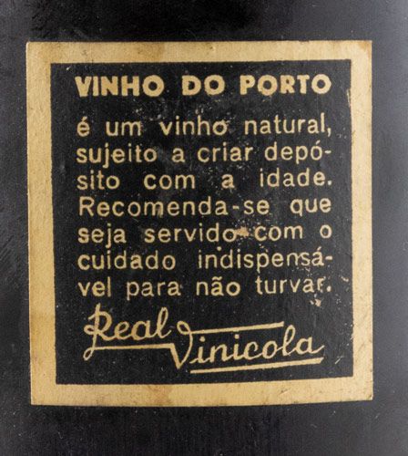 1908 Real Vinícola Garrafeira Port