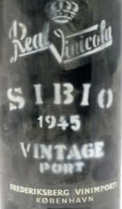 1945 Real Vinícola Sibio Vintage Porto