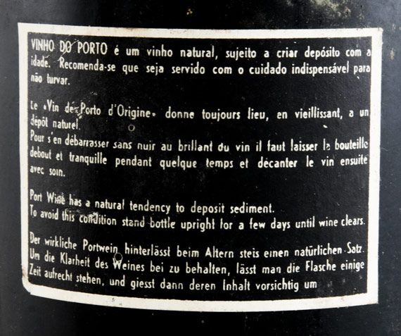 1890 Real Vinícola Garrafeira Port