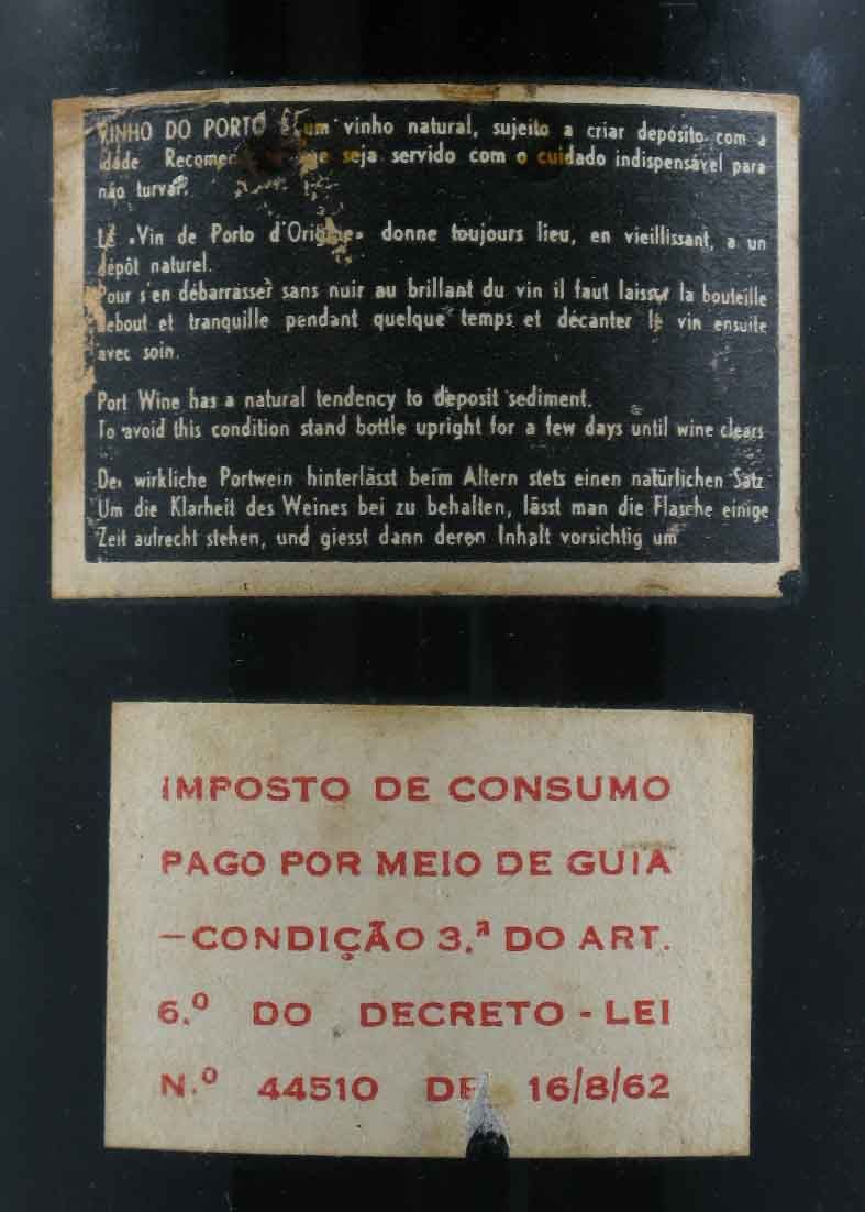 1908 Real Vinícola Garrafeira Romaneira Vintage Porto