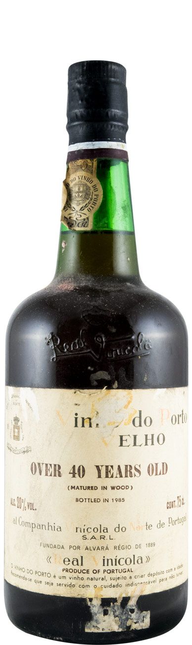 Real Vinícola 40 years Port (yellow label)