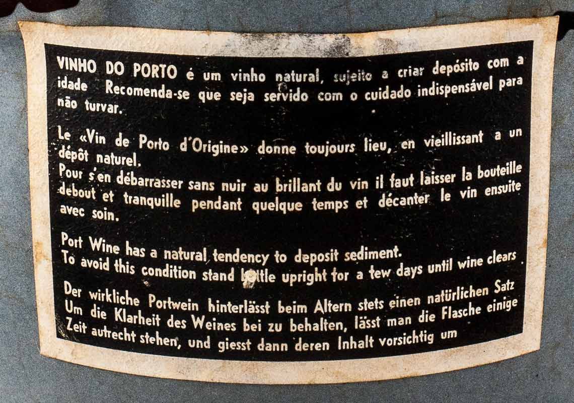 Real Vinícola Serões Porto (garrafa cinzenta)