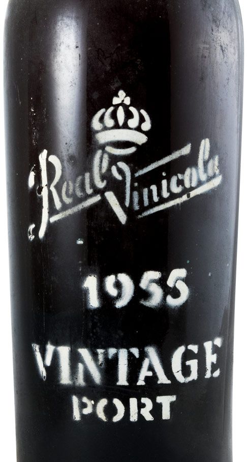 1955 Real Vinícola Vintage Port (laser-engraved bottle)