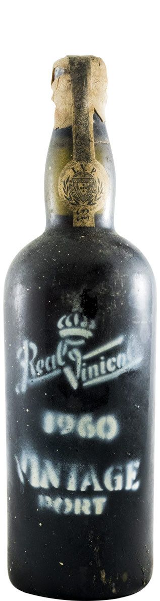 1960 Real Vinícola Vintage Port (laser-engraved bottle)