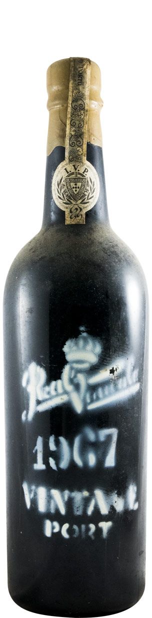 1967 Real Vinícola Vintage Port (laser-engraved bottle)