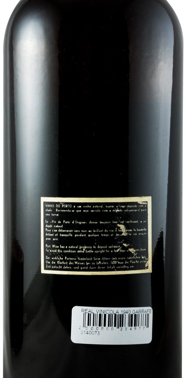 1940 Real Vinícola Garrafeira Port