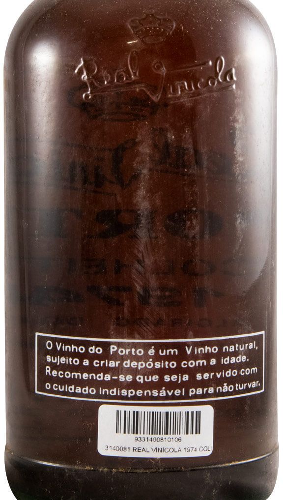 1974 Real Vinícola Colheita Port (laser-engraved bottle)