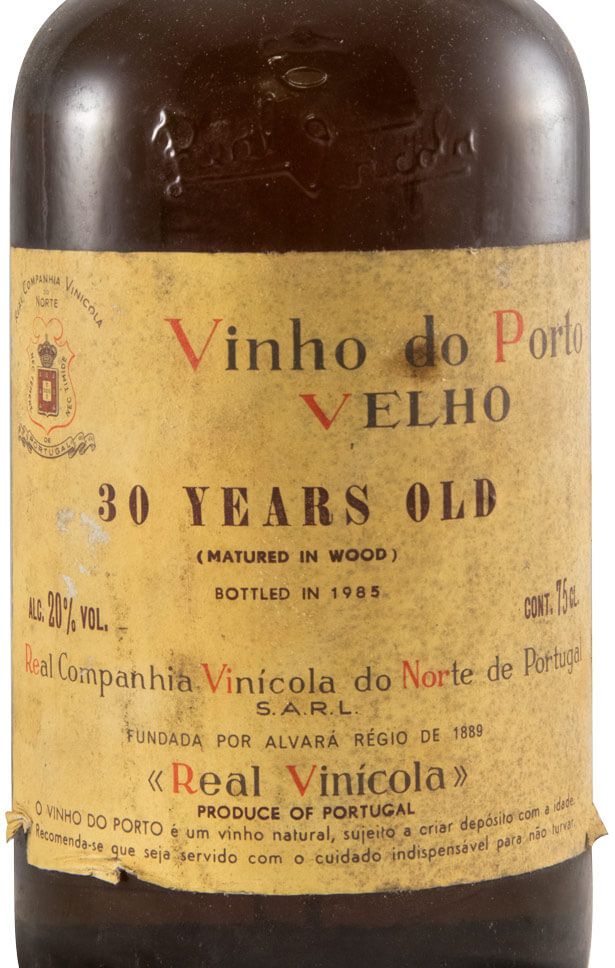 Real Vinícola 30 years Port (bottled in 1985)