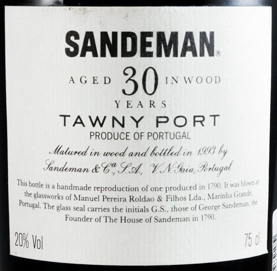 Sandeman Aniversário 30 years Port