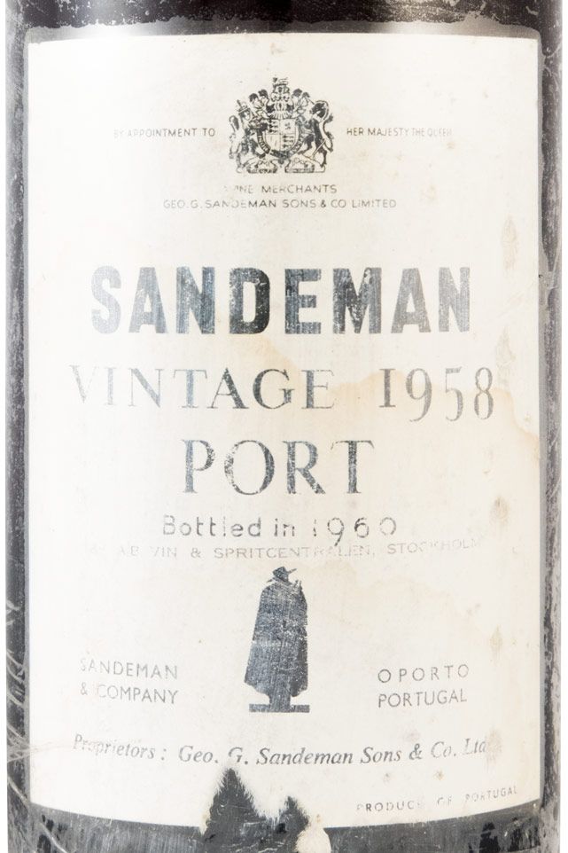 1958 Sandeman Vintage Port