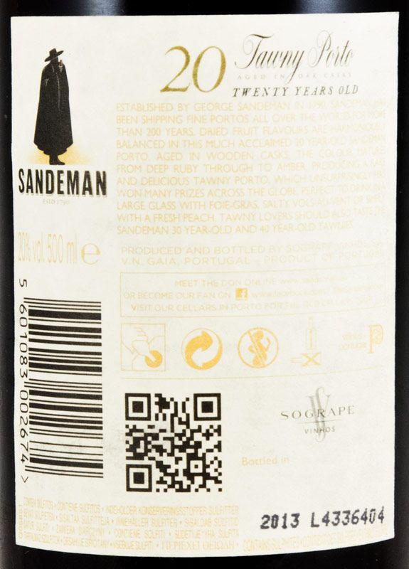 Pack Sandeman Century Of Tawny Port (10, 20, 30 e 40 years)