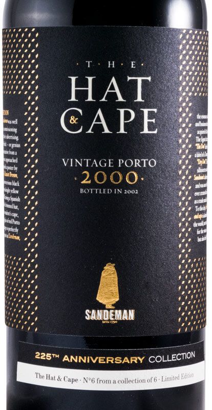 2000 Colecção Sandeman 225 Anos Vintage Porto 6x75cl