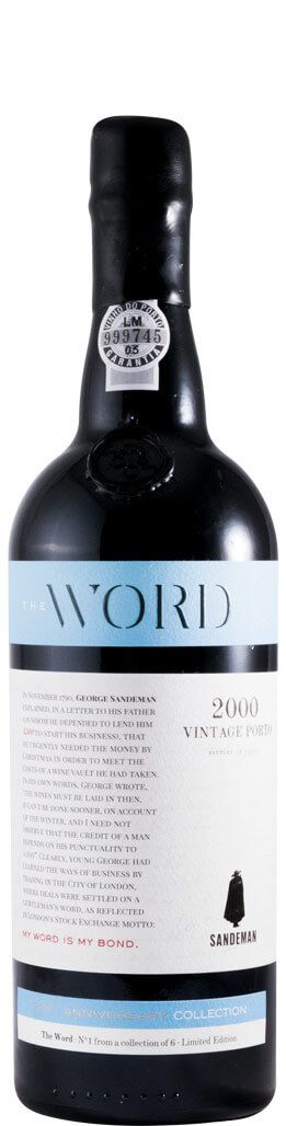2000 Colecção Sandeman 225 Anos Vintage Porto 6x75cl