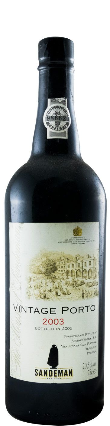2003 Sandeman Vintage Porto