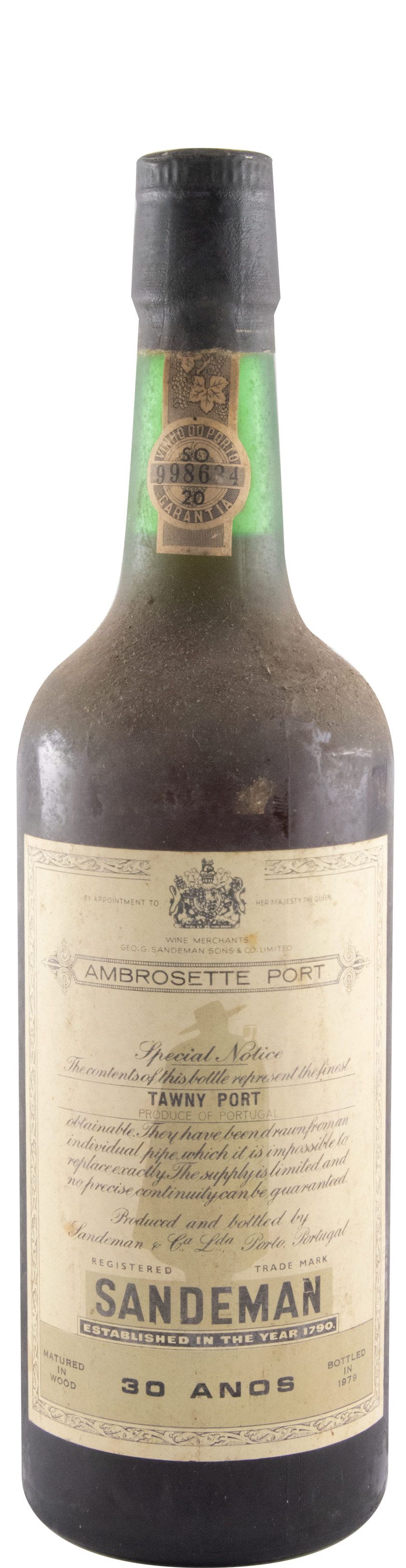 Sandeman Ambrosette 30 years Port (bottled in 1979)
