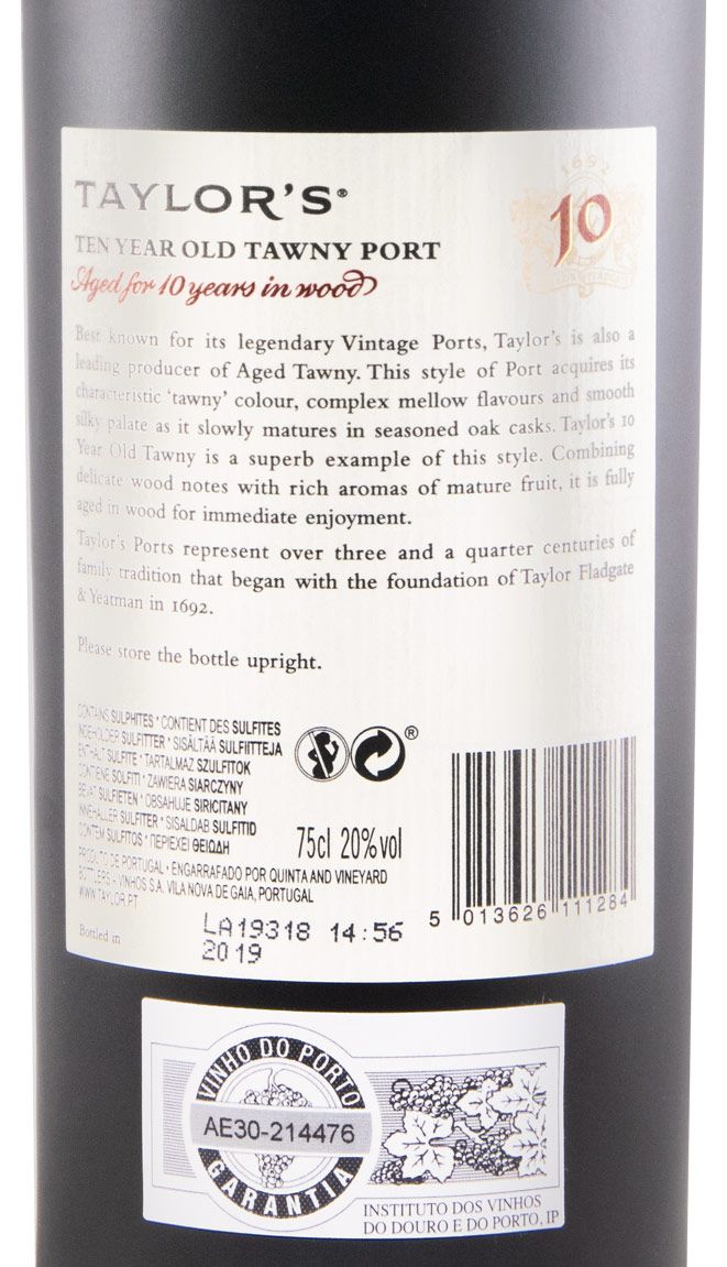 Taylor's 10 anos Porto