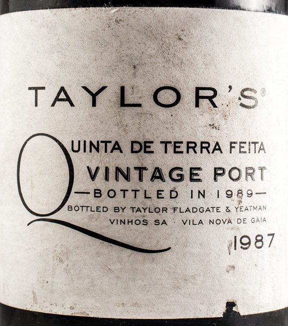 1987 Taylor's Quinta de Terra Feita Vintage Porto
