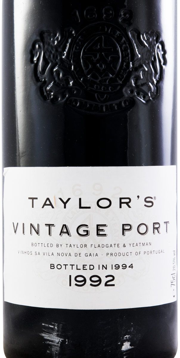 1992 Taylor's Vintage Porto