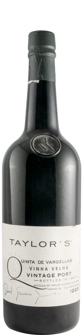 1995 Taylor's Quinta de Vargellas Vinha Velha Vintage Porto (rótulo assinado)