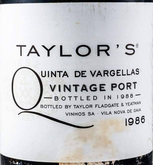 1986 Taylor's Quinta de Vargellas Vintage Porto