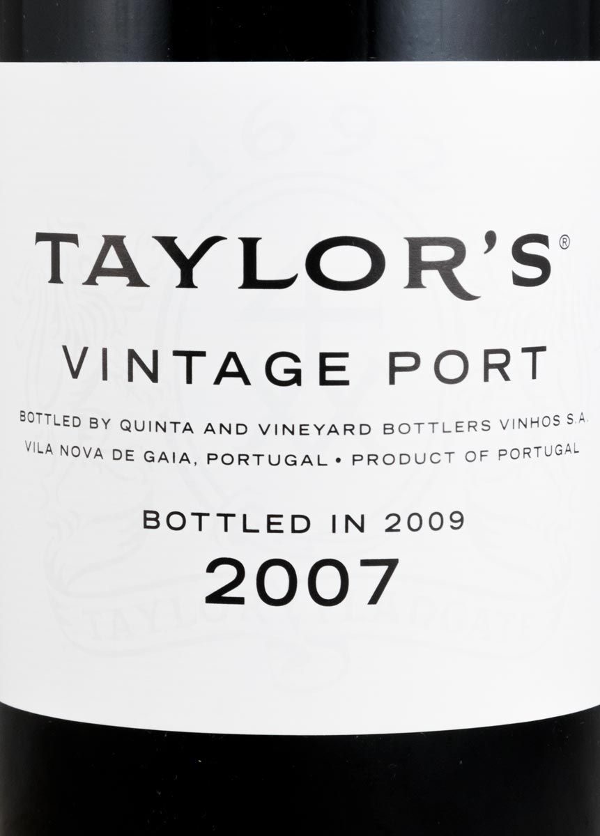 2007 Taylor's Vintage Porto